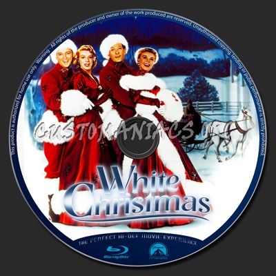 White Christmas blu-ray label