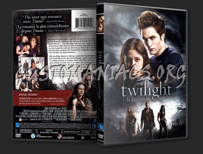 Twilight dvd cover