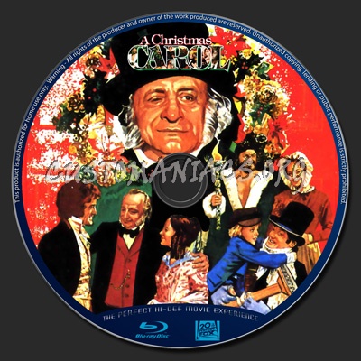 A Christmas Carol (1984) blu-ray label