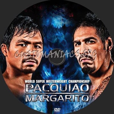 Pacquiao vs Margarito dvd label