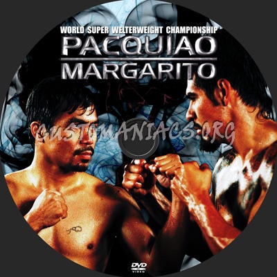 Pacquiao vs Margarito dvd label