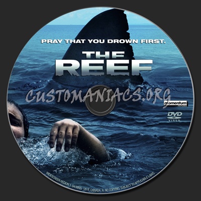 The Reef dvd label