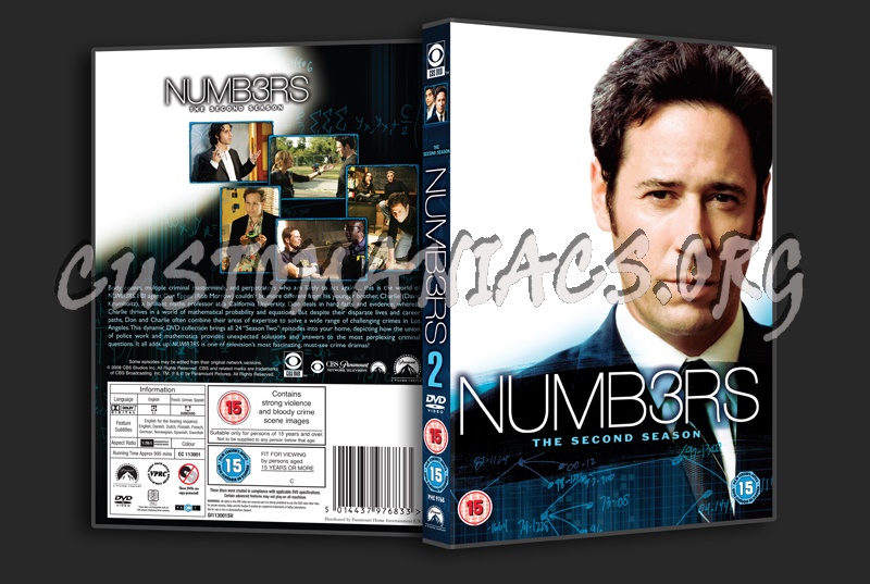 Numb3rs Season 2 dvd cover