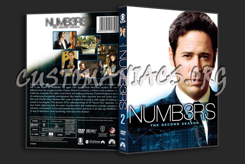 Numb3rs Season 2 dvd cover