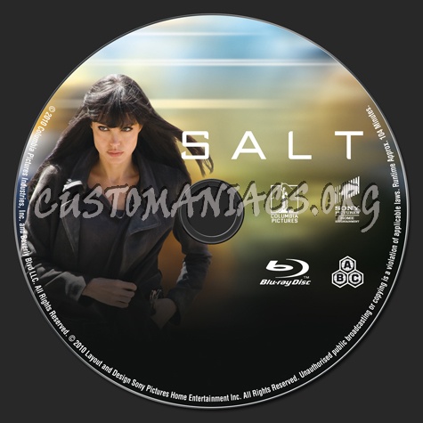 Salt blu-ray label