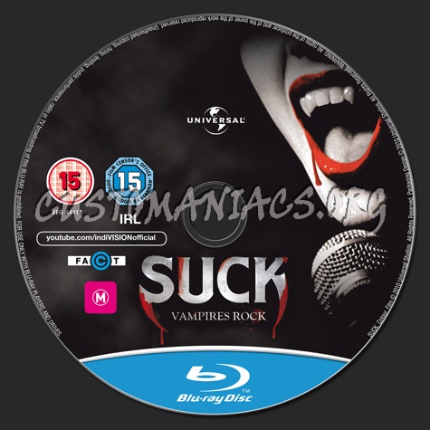 Suck blu-ray label