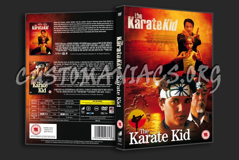 The Karate Kid 1994 / 2010 dvd cover