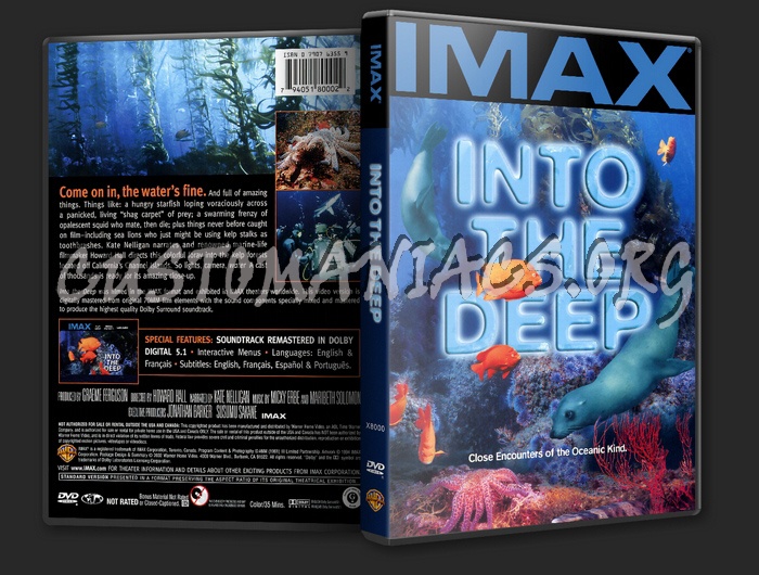 Into the Deep IMAX dvd cover