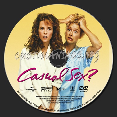 Casual Sex dvd label