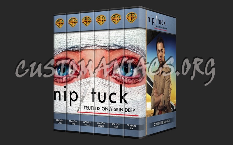 Nip Tuck Seasons 1 - 6 dvd cover