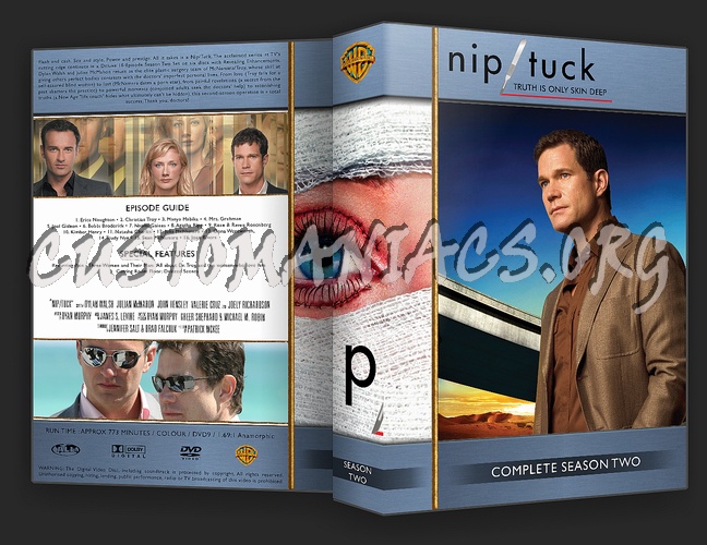 Nip Tuck Seasons 1 - 6 dvd cover