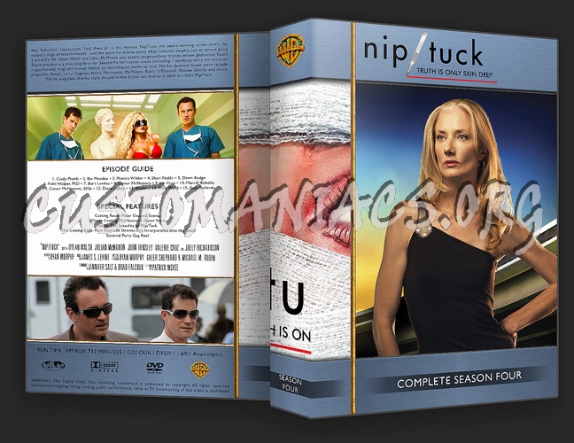 Nip Tuck Seasons 1 - 6 dvd cover