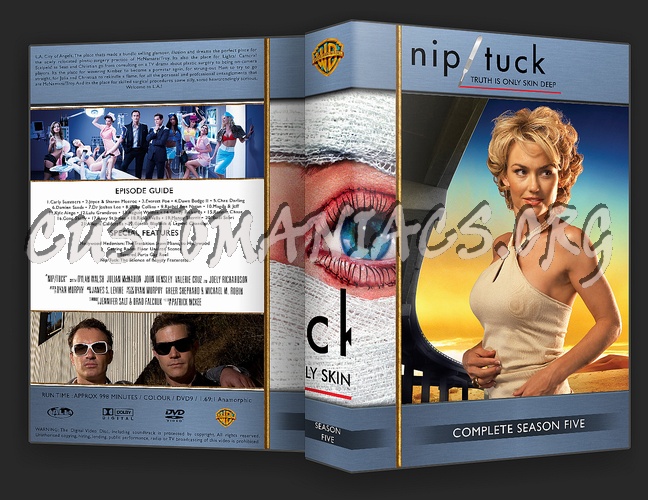 Nip Tuck Seasons 1 - 6 dvd cover