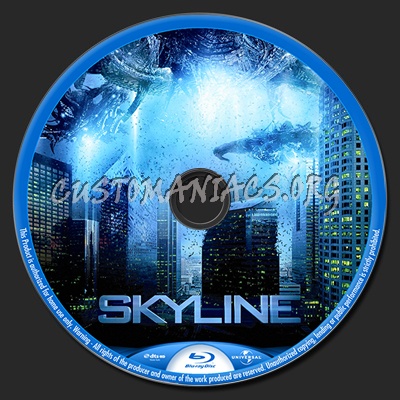 Skyline blu-ray label