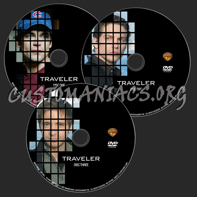 Traveler dvd label