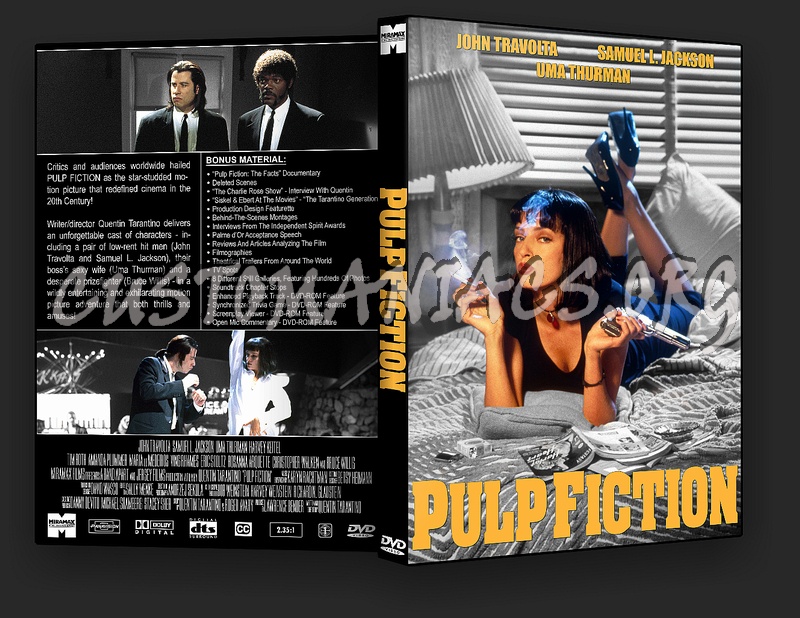 Pulp Fiction dvd cover