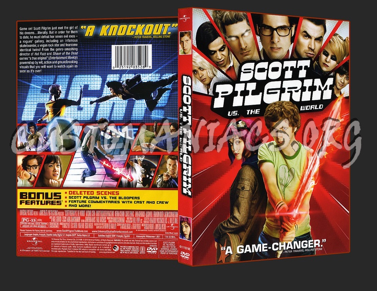 Scott Pilgrim vs The World dvd cover