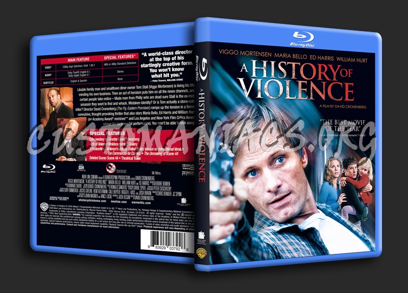 A History Of Violence blu-ray cover