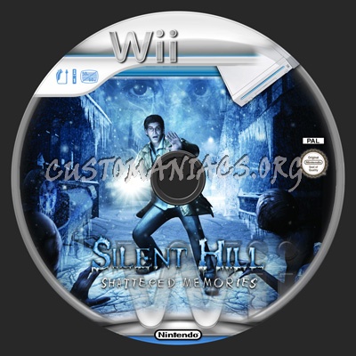Silent Hill Shattered Memories dvd label