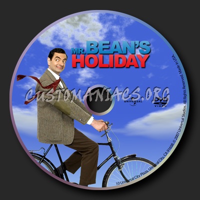 Mr. Bean's Holiday dvd label