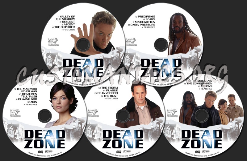 The Dead Zone Season 2 dvd label