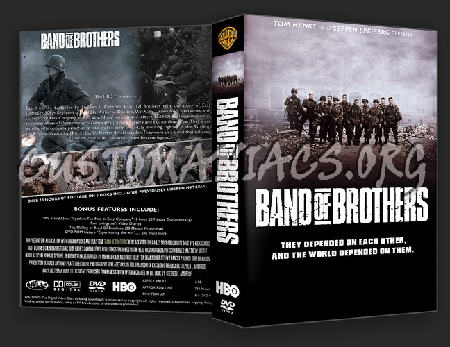 Band Of Brothers dvd cover