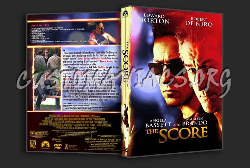 The Score dvd cover