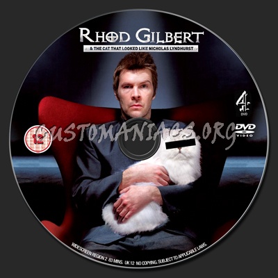 Rhod Gilbert and the Cat that Looked Like Nicholas Lyndhurst dvd label