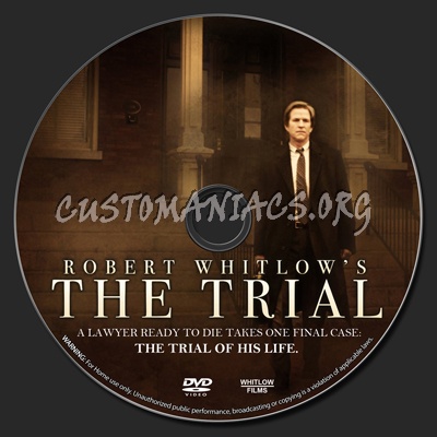 The Trial dvd label