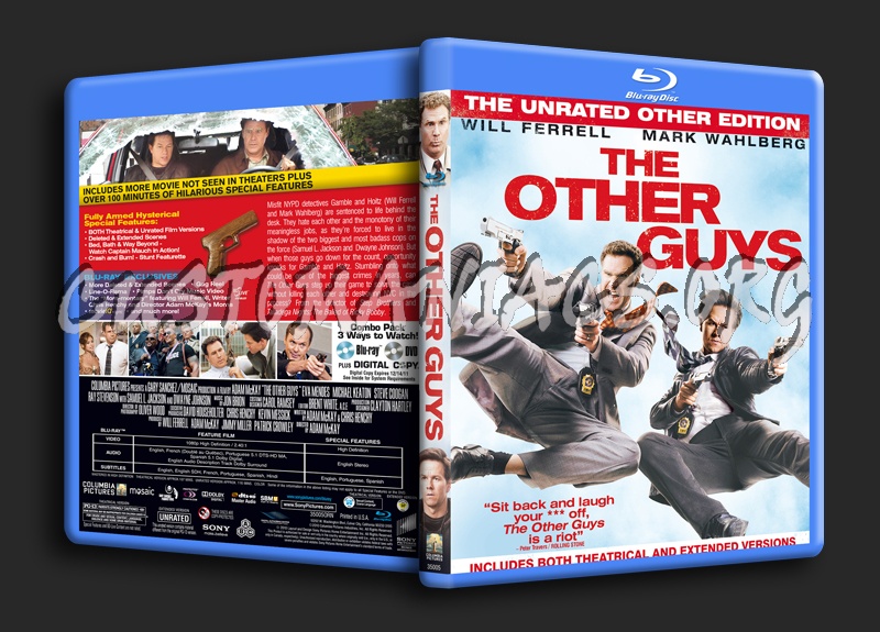 The Other Guys blu-ray cover