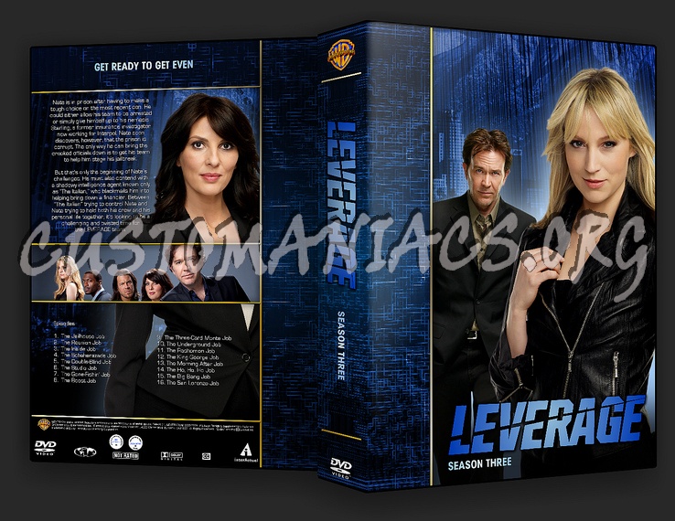 Leverage - TV Collection dvd cover