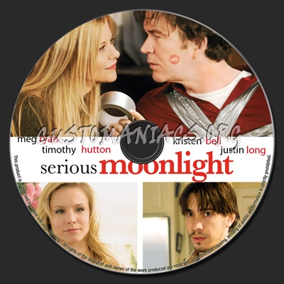 Serious Moonlight dvd label