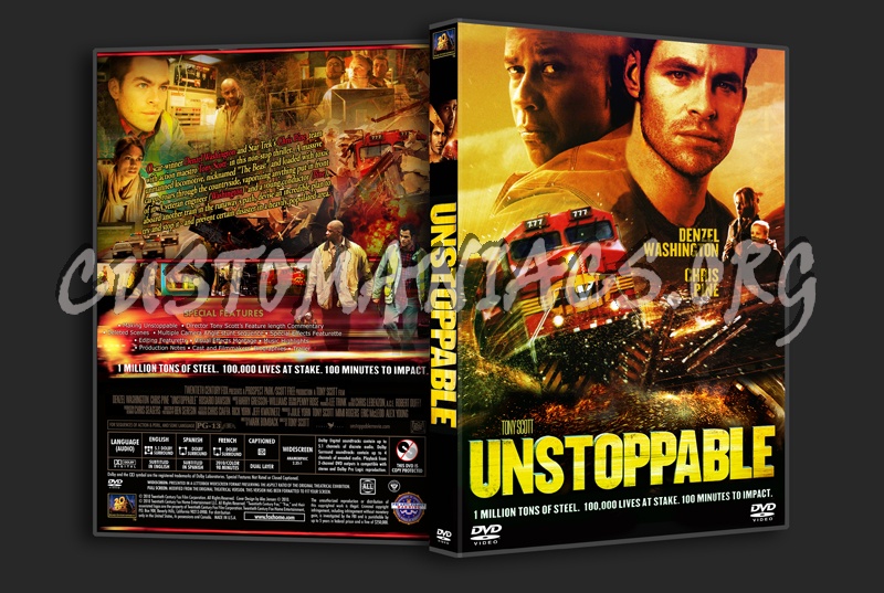 Unstoppable dvd cover