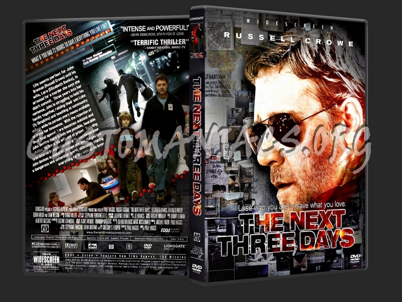 The Next Three Days dvd cover