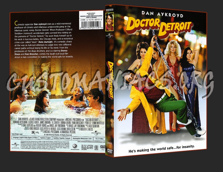 Doctor Detroit dvd cover