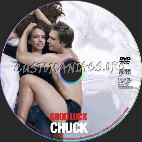 Good Luck Chuck dvd label