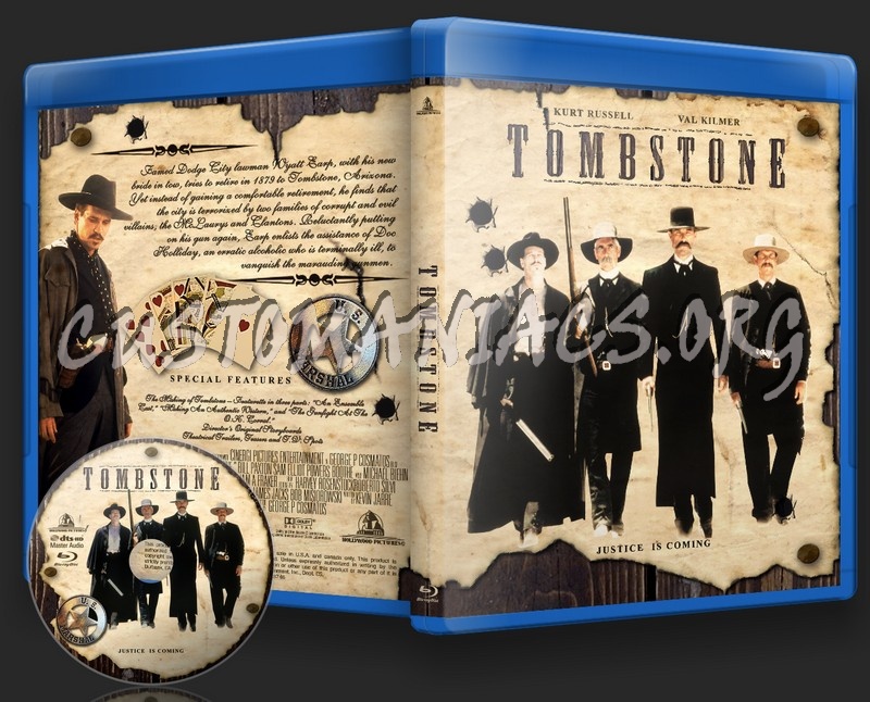 Tombstone blu-ray cover