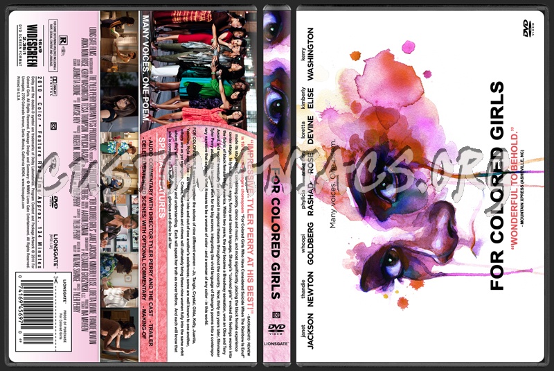 For Colored Girls dvd cover