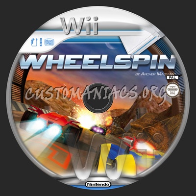 Wheelspin dvd label