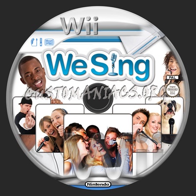 We Sing dvd label