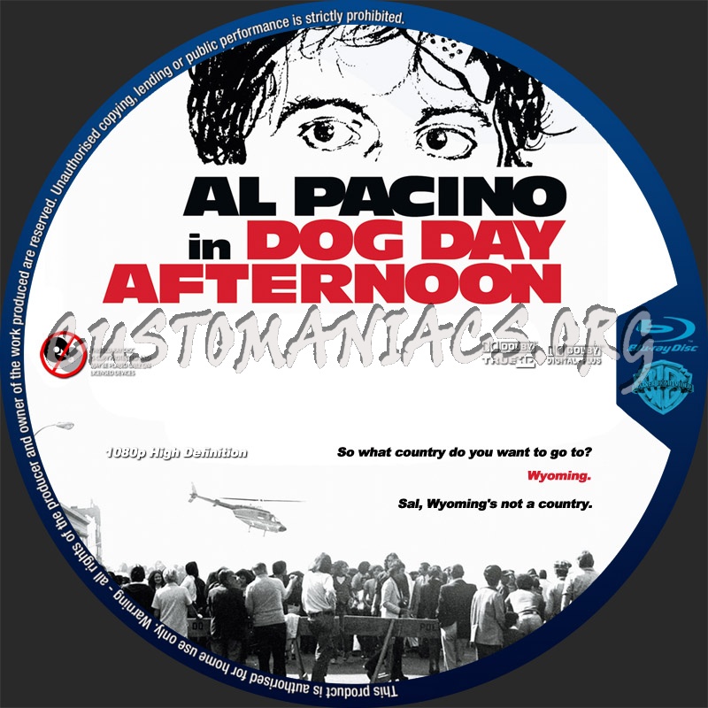 Dog Day Afternoon blu-ray label