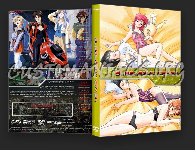 Bubblegum Crash dvd cover