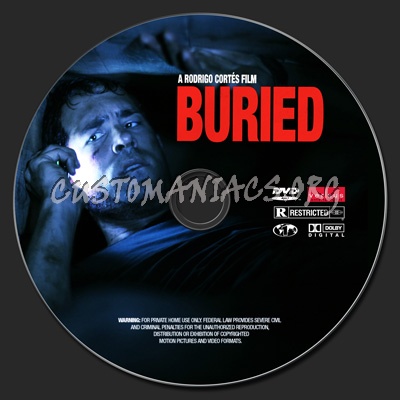 Buried dvd label