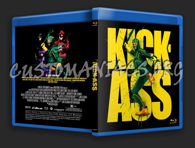 Kick-Ass blu-ray cover