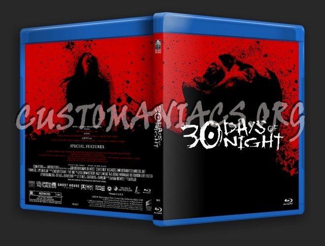 30 Days of Night blu-ray cover