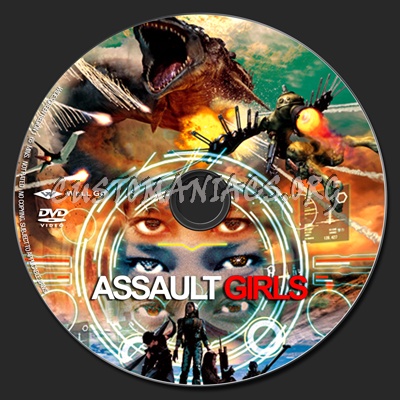 Assault Girls dvd label