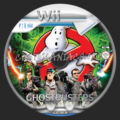 Ghostbusters - The Video Game dvd label