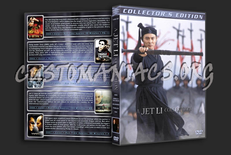 A Jet Li Collection dvd cover