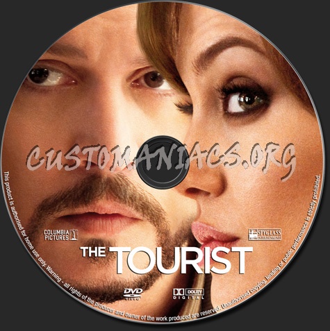 The Tourist dvd label