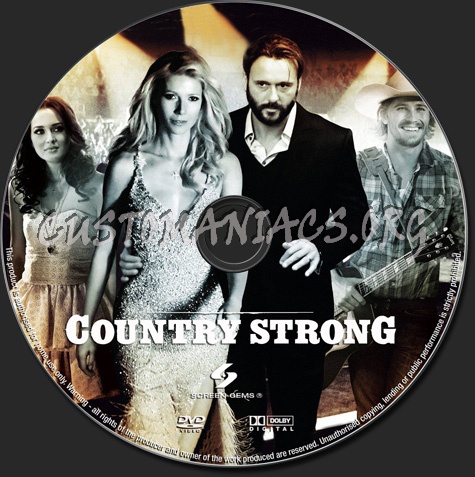 Country Strong dvd label